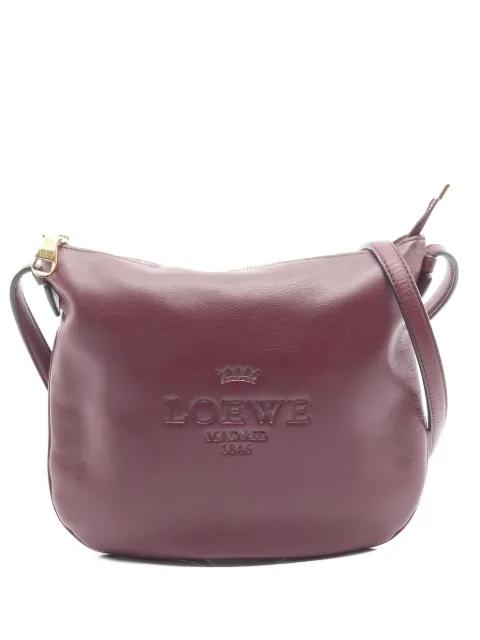 2000s Heritage leather shoulder bag by LOEWE 