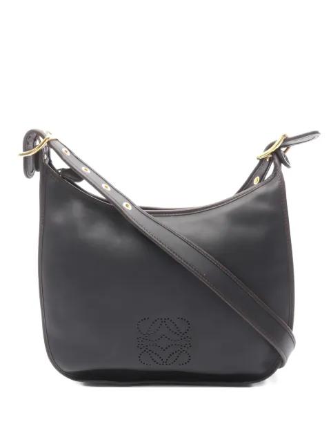 2000s Sofia Anagram leather shoulder bag by LOEWE 