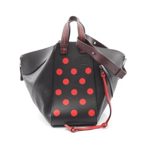 2000s polka dot leather tote bag by LOEWE 