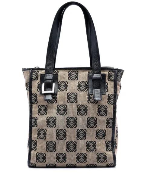 2003 Anagram Canvas tote bag by LOEWE 