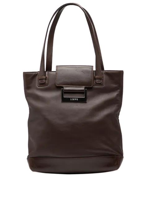 2003 Leather tote bag by LOEWE 