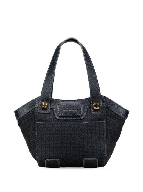 2007 Anagram Canvas tote bag by LOEWE 
