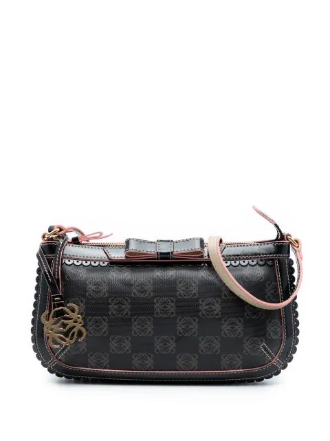 2007 Anagram PVC Coated Canvas shoulder bag by LOEWE 