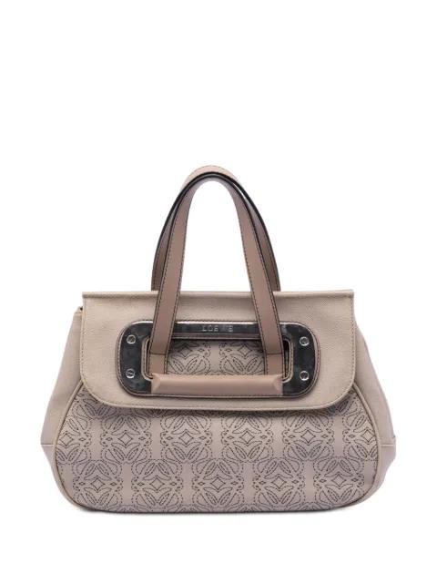 2008 Anagram Coated Canvas Kite satchel by LOEWE 