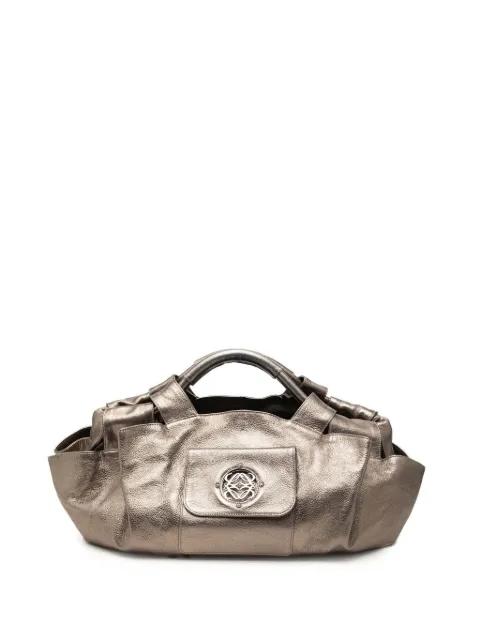 2008 Metallic Nappa Anagram Aire hobo bag by LOEWE 