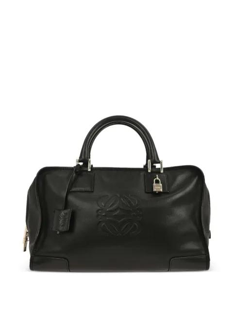 2008 embossed leather tote bag by LOEWE 