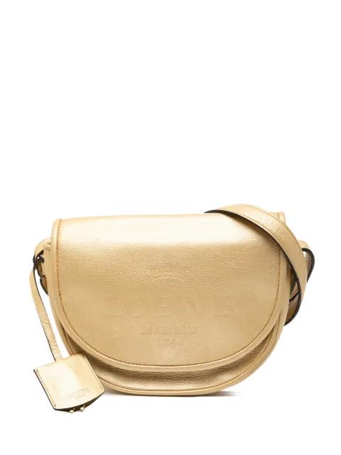 2009 Leather Heritage crossbody bag by LOEWE 