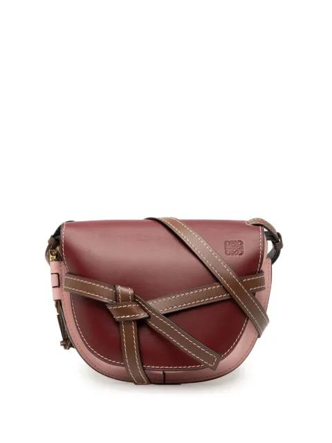 2010-2025 Small Tricolor Leather Gate crossbody bag by LOEWE 