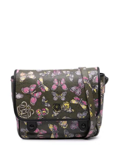 2010-2025 Tales of Spain Butterfly Printed Leather Anagram crossbody bag by LOEWE 