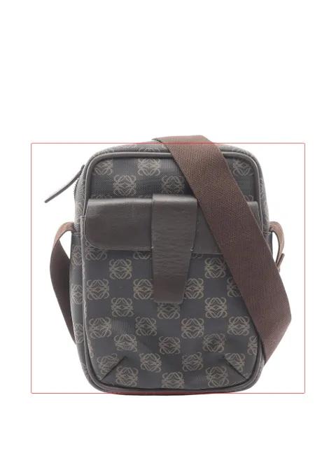 2010-2026 Coated Canvas Repeat Anagram crossbody bag by LOEWE 