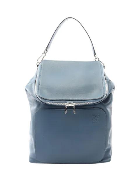 2010-2026 Leather Goya backpack by LOEWE 