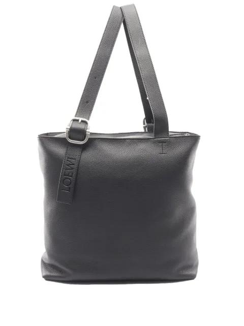 2010-2026 Leather Loop tote bag by LOEWE 