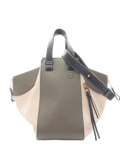 2010-2026 Tricolor Soft Grained Calfskin Hammock Bag satchel by LOEWE 