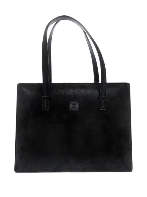 2010-2026 Velvet Anagram Narciso tote bag by LOEWE 