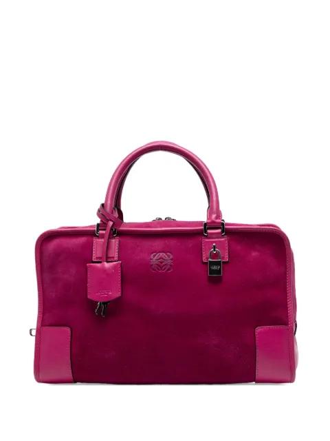 2013 Suede Amazona 36 handbag by LOEWE 