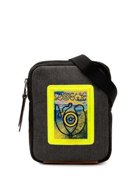 2019 Canvas Eye Loewe Nature Neck Pouch crossbody bag by LOEWE 