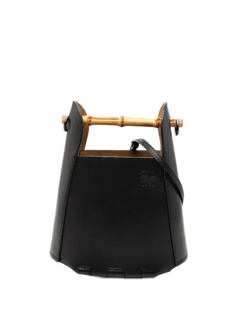 2020 Calfskin Bamboo bucket bag by LOEWE 