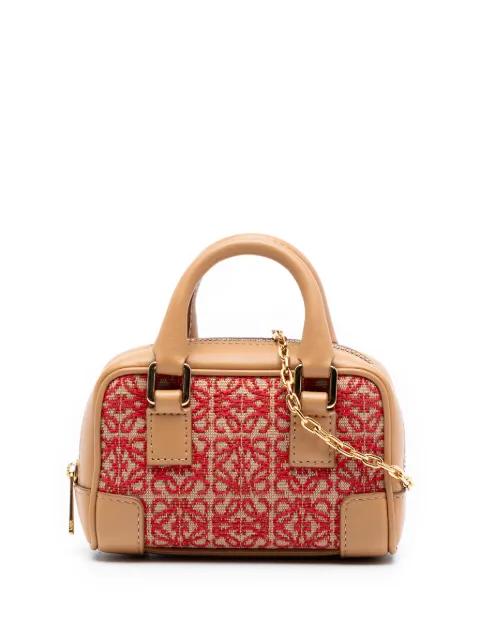 2021 Nano Canvas Amazona satchel by LOEWE 