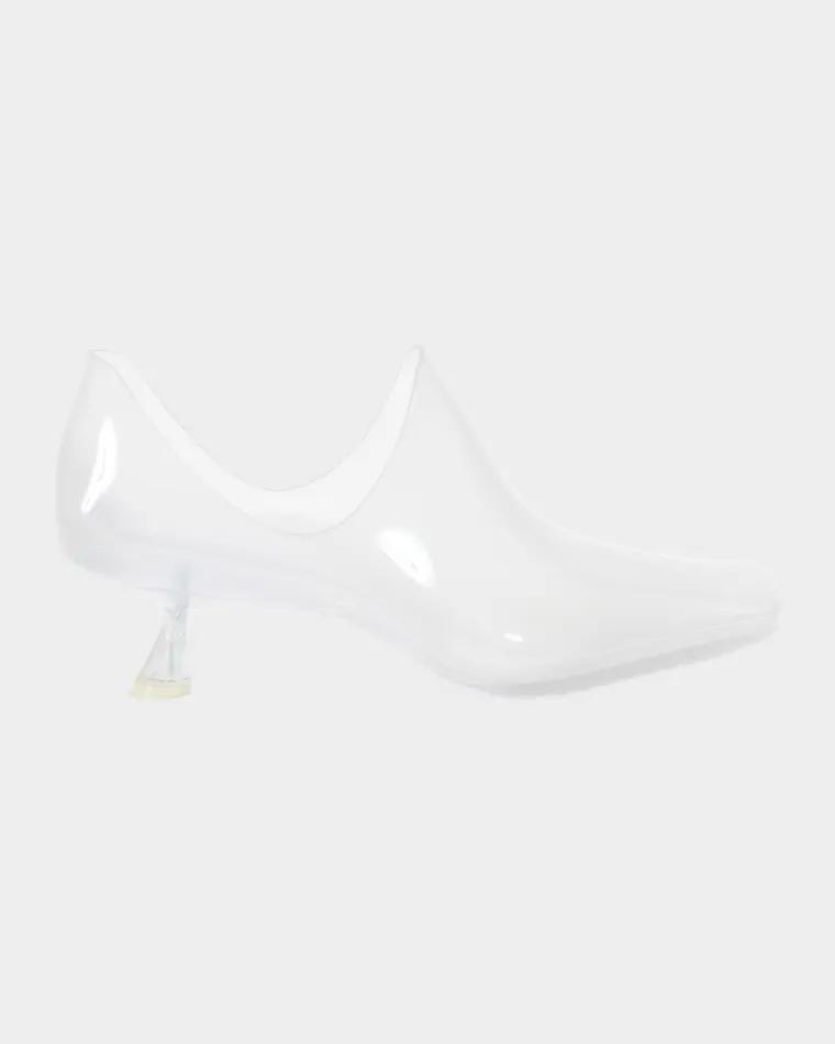 45mm Emily Clear Booties by LOEWE