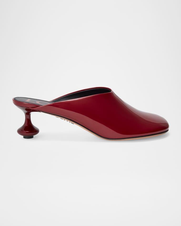 45mm Toy Patent Leather Mules by LOEWE