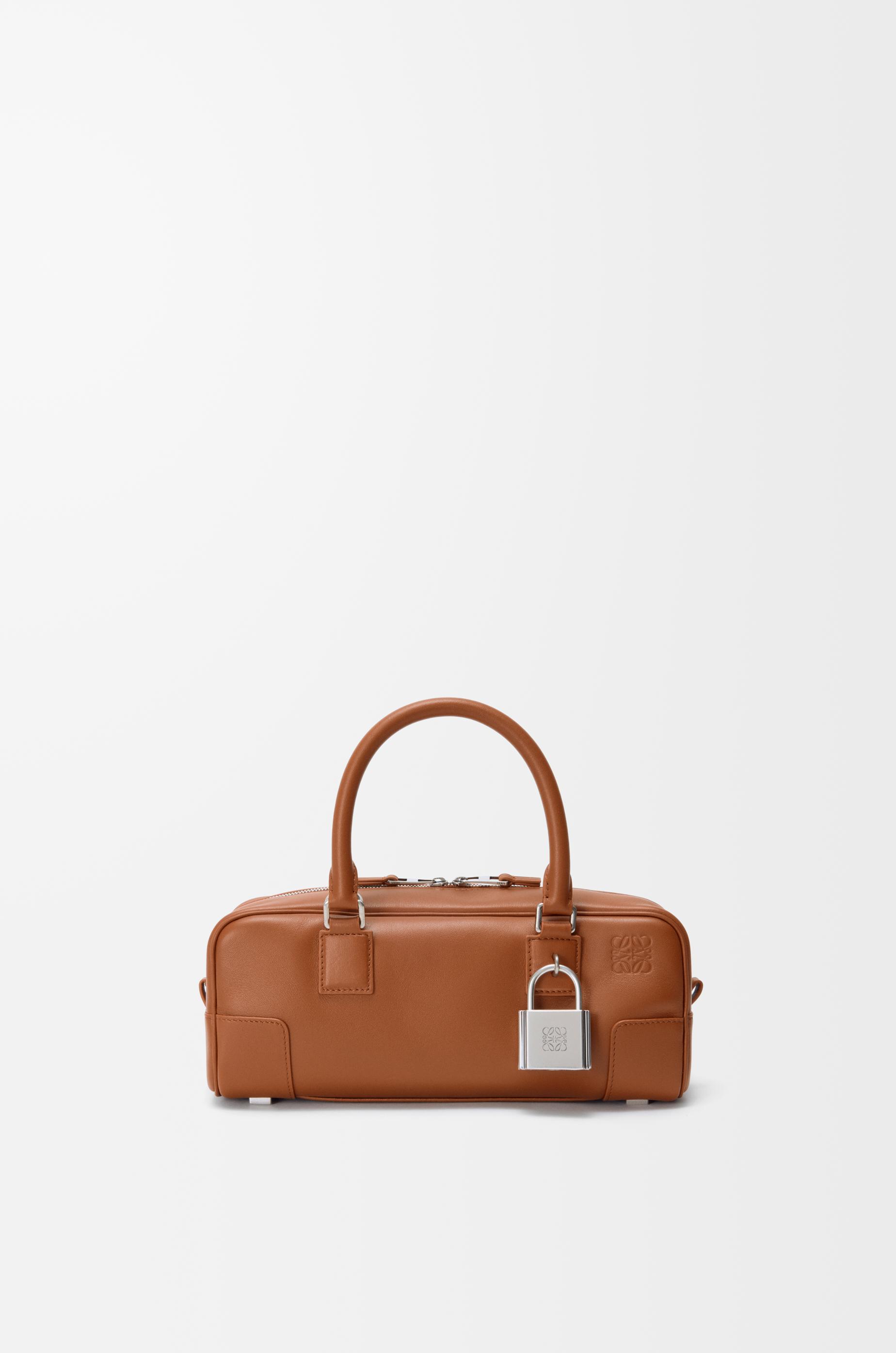 Amazona 23 cropped bag in shiny calfskin by LOEWE