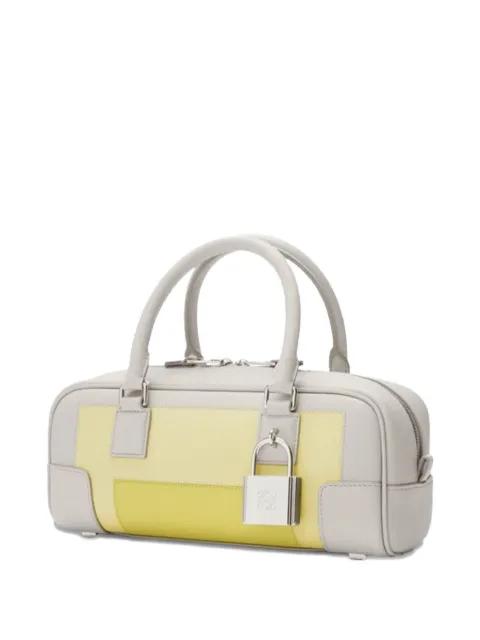 Amazona 23 padlock panelled tote bag by LOEWE