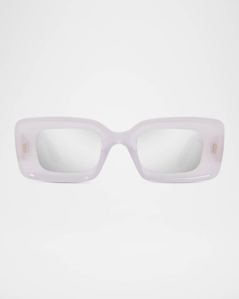 Anagram 46mm Rectangular Sunglasses by LOEWE