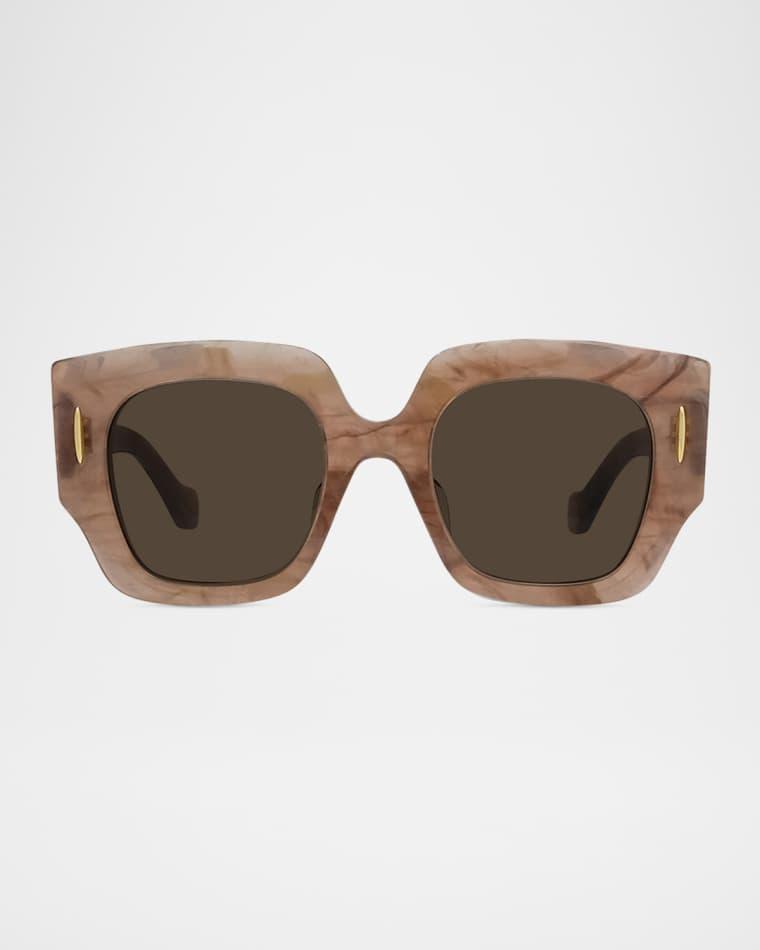 Anagram 50mm Square Screen Sunglasses by LOEWE