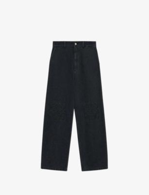 Anagram Baggy Denim Jeans by LOEWE