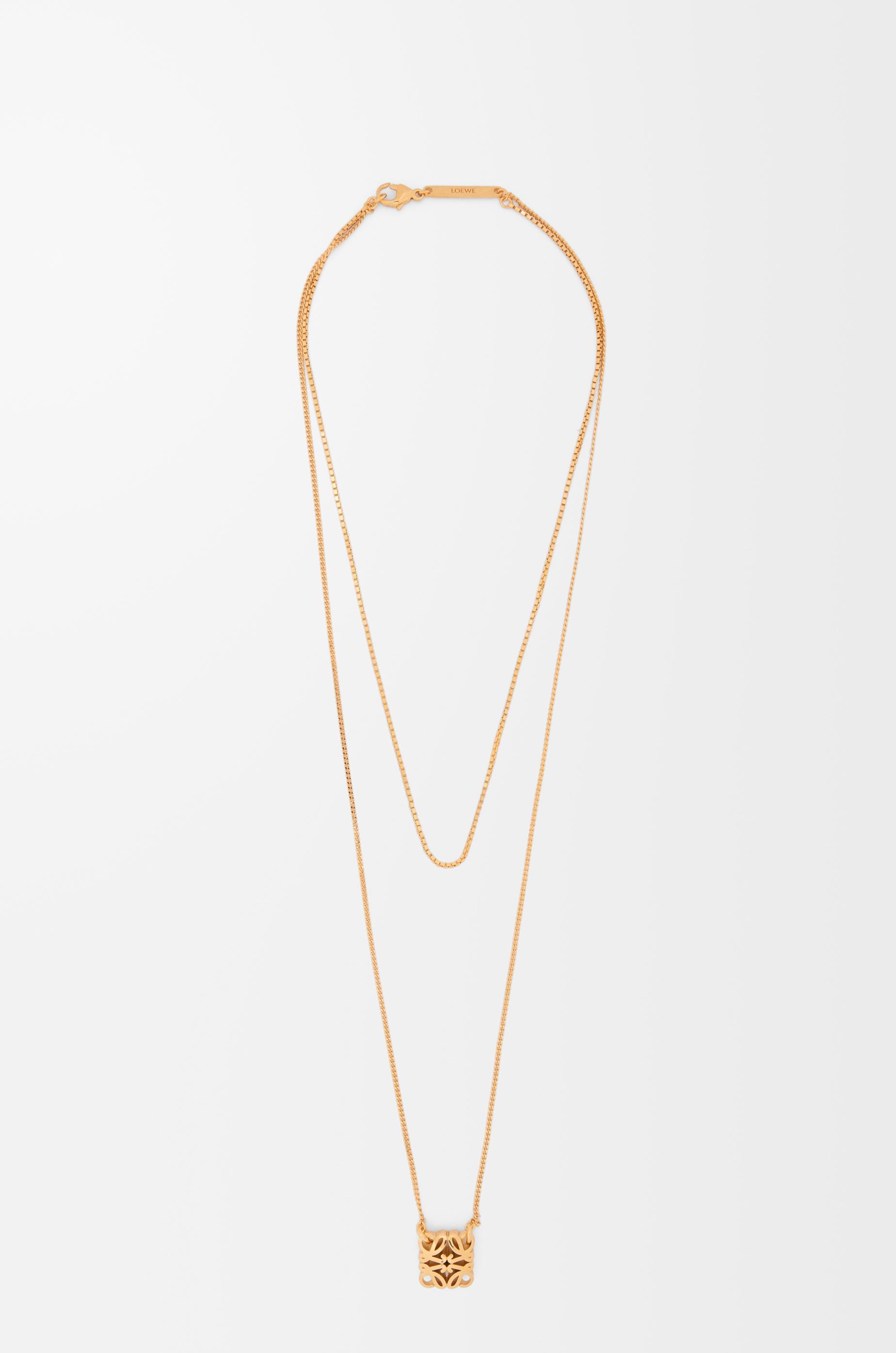 Anagram Bombé necklace by LOEWE
