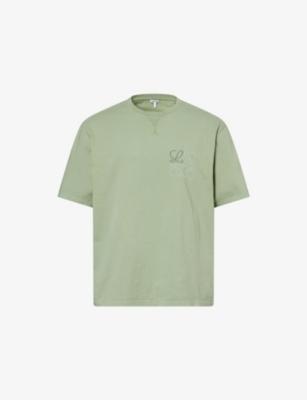 Anagram Loose-Fit Cotton T-Shirt by LOEWE