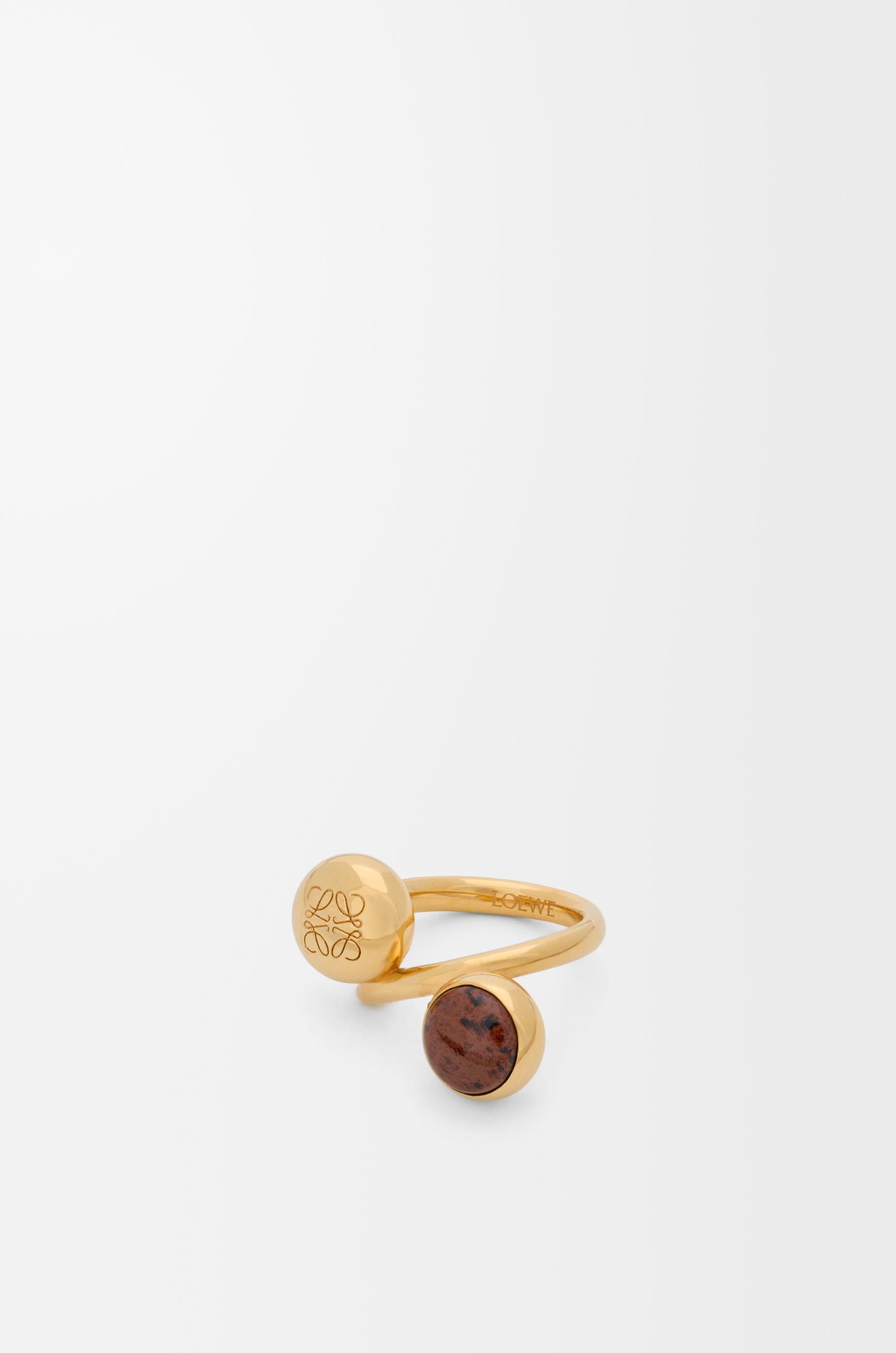 Anagram Pebble ring by LOEWE