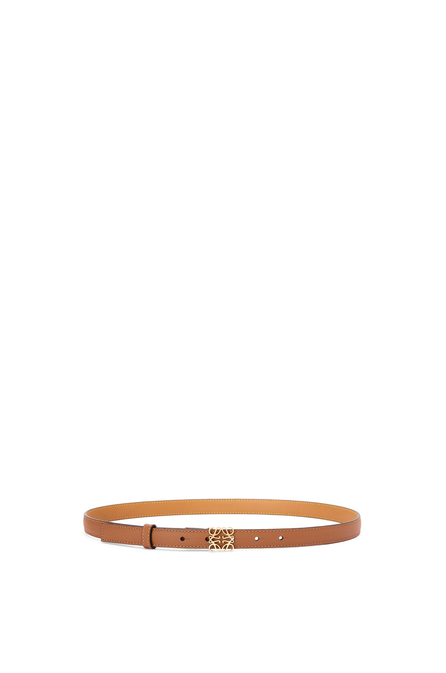 Anagram belt in pebble grain calfskin by LOEWE