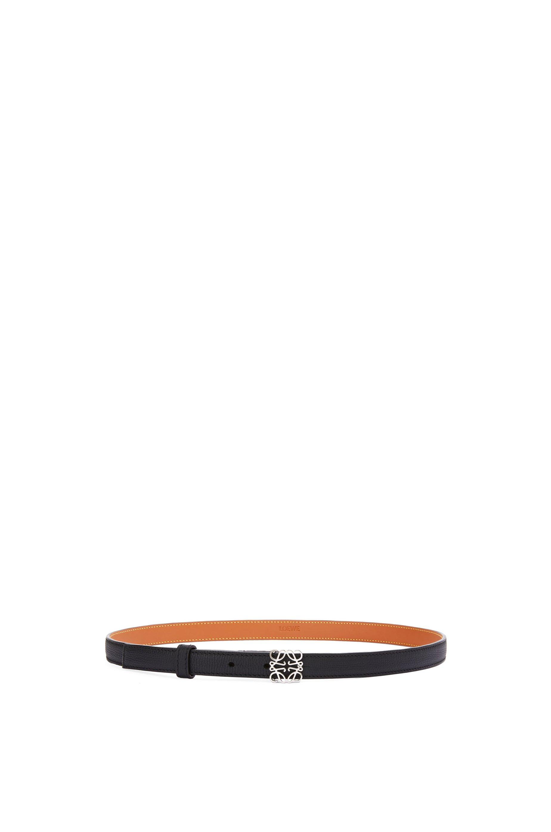 Anagram belt in pebble grain calfskin by LOEWE
