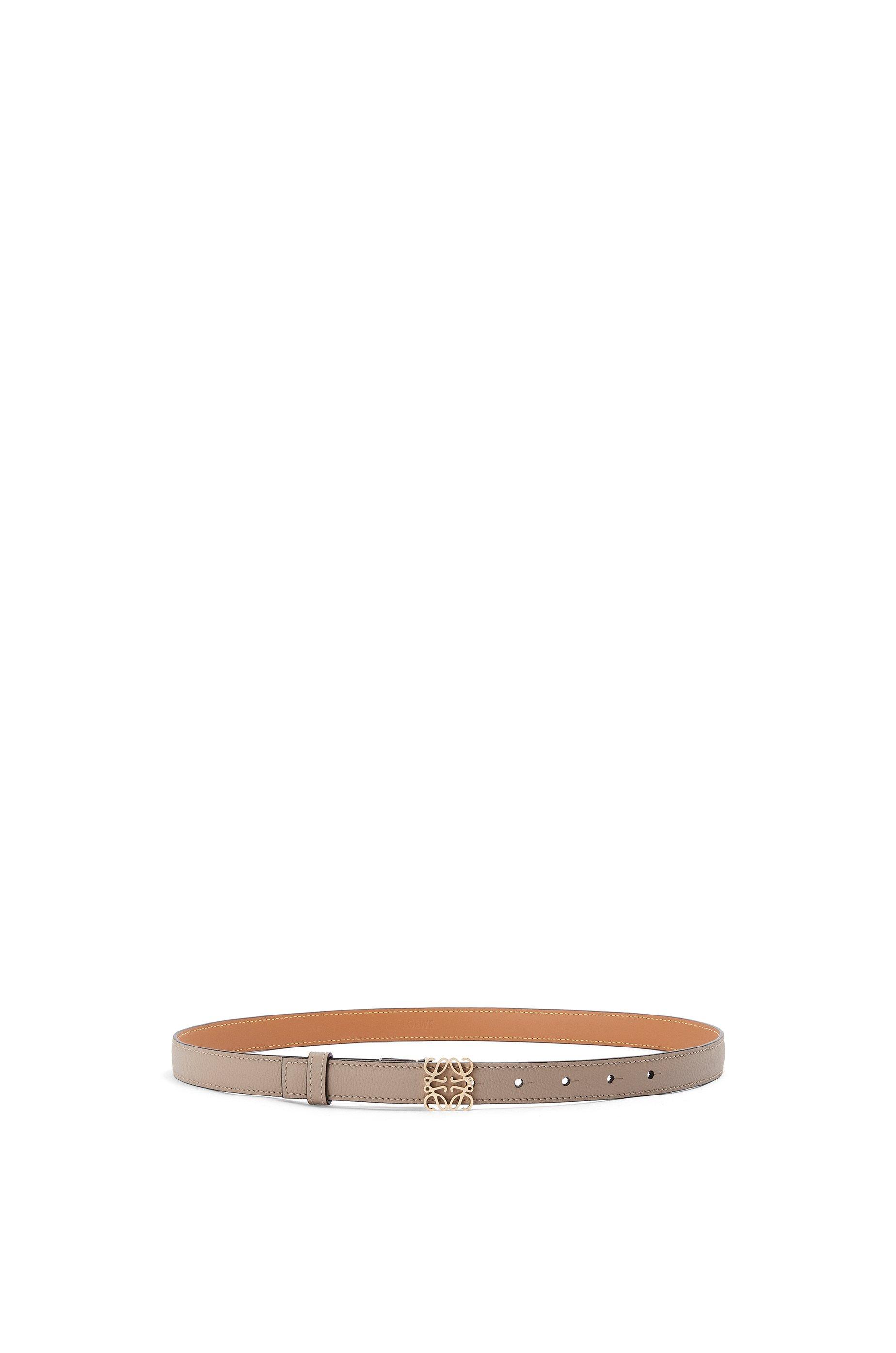 Anagram belt in pebble grain calfskin by LOEWE