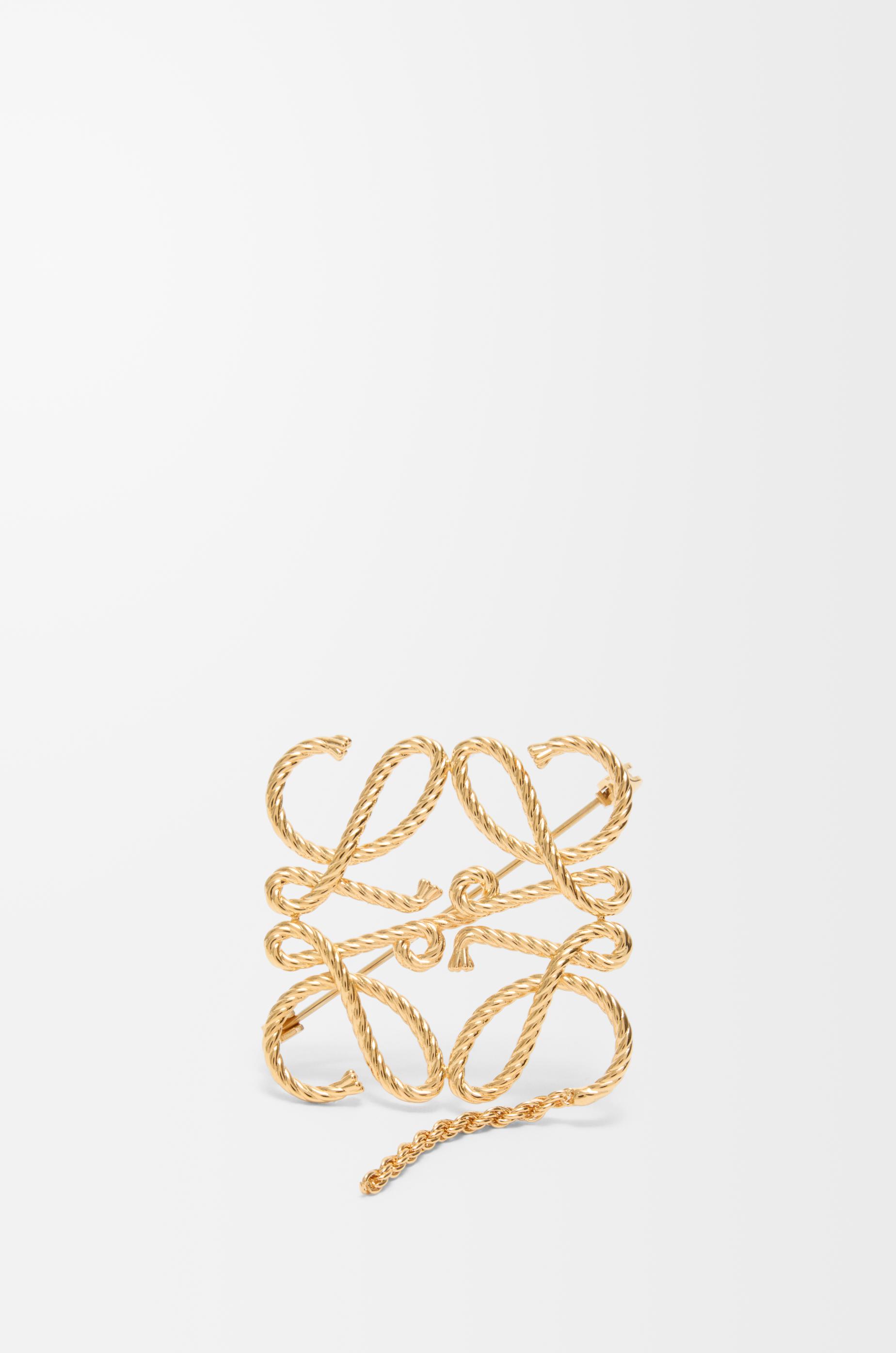 Anagram brooch by LOEWE