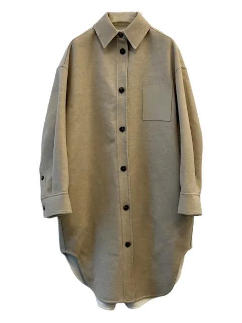 Anagram buttoned patch-pocket overshirt by LOEWE