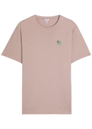Anagram-embroidered cotton T-shirt by LOEWE