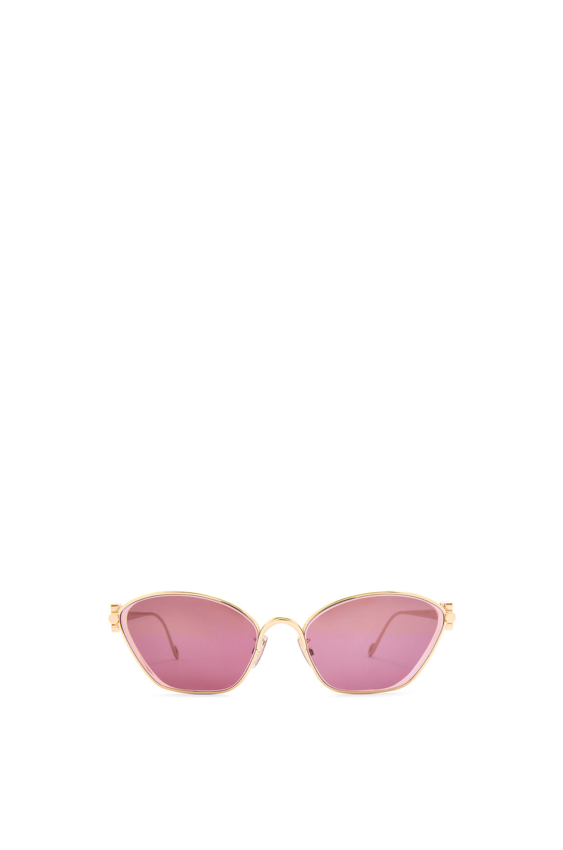 Anagram hexagonal sunglasses by LOEWE