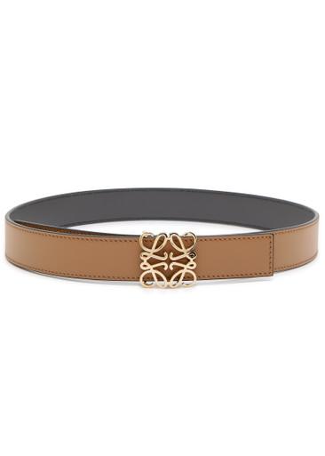 Anagram leather belt by LOEWE