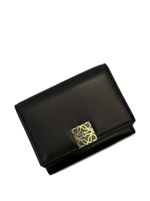 Anagram leather wallet by LOEWE