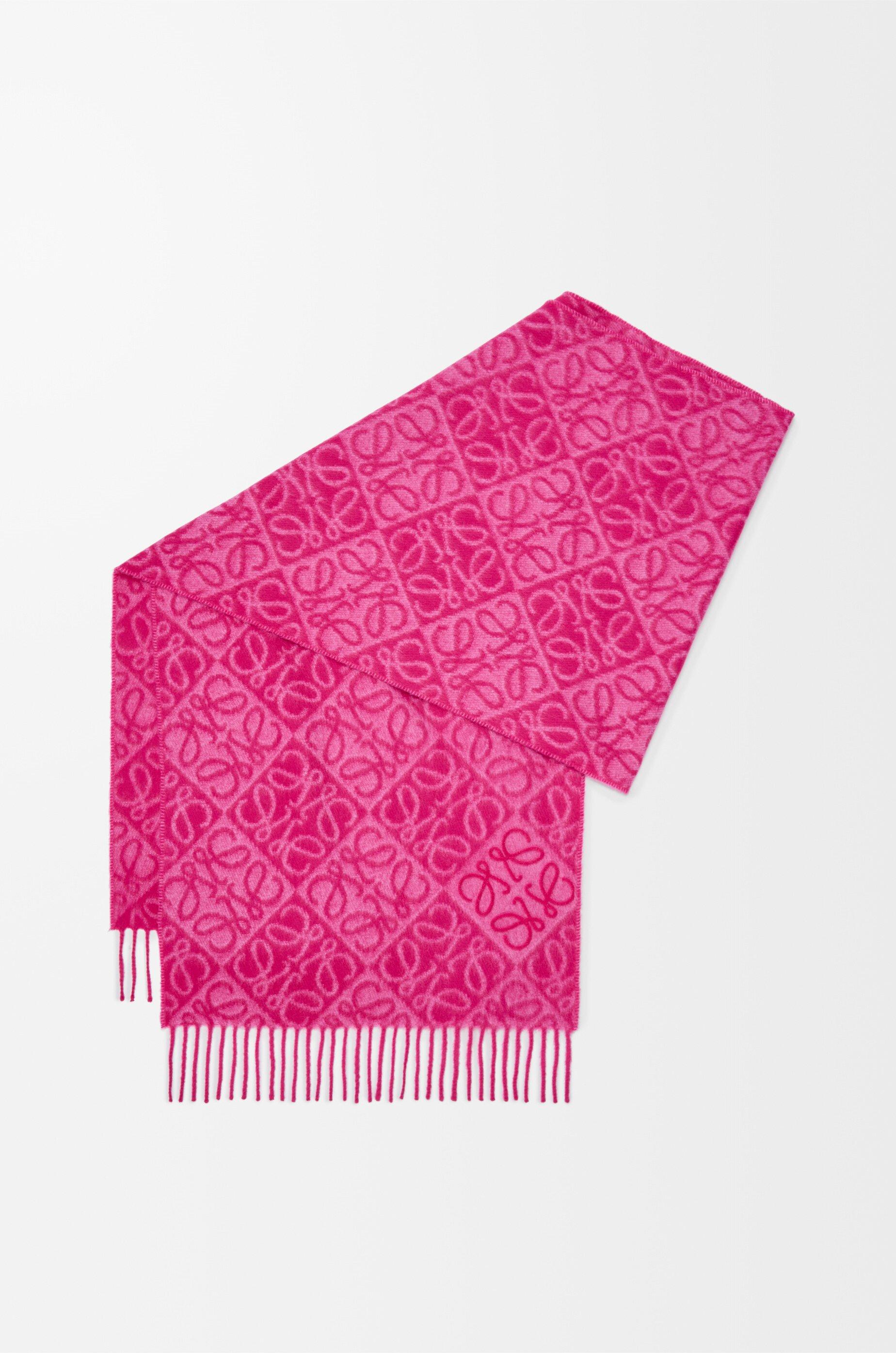 Anagram scarf in wool and cashmere by LOEWE