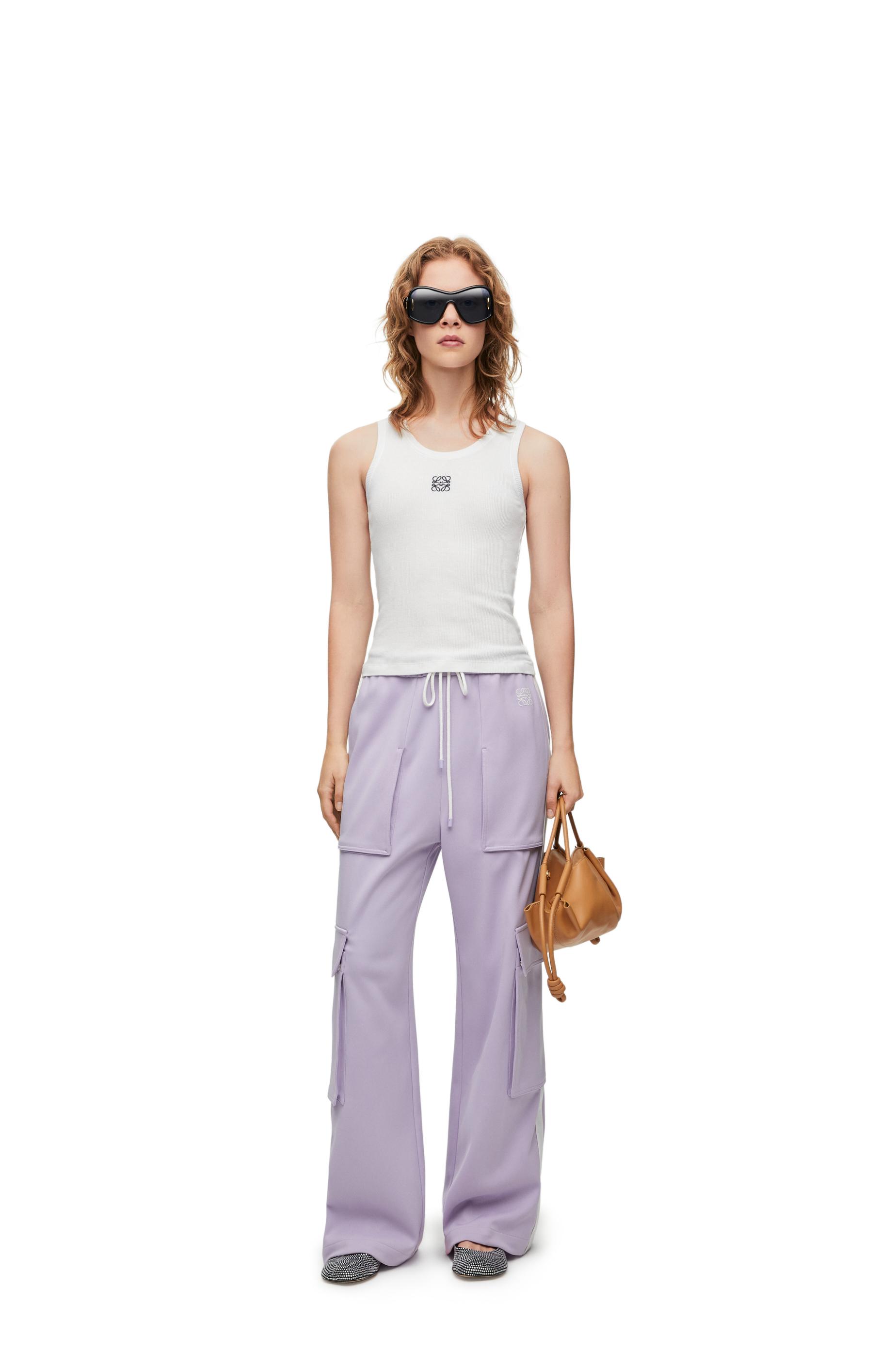 Anagram tank top in cotton by LOEWE