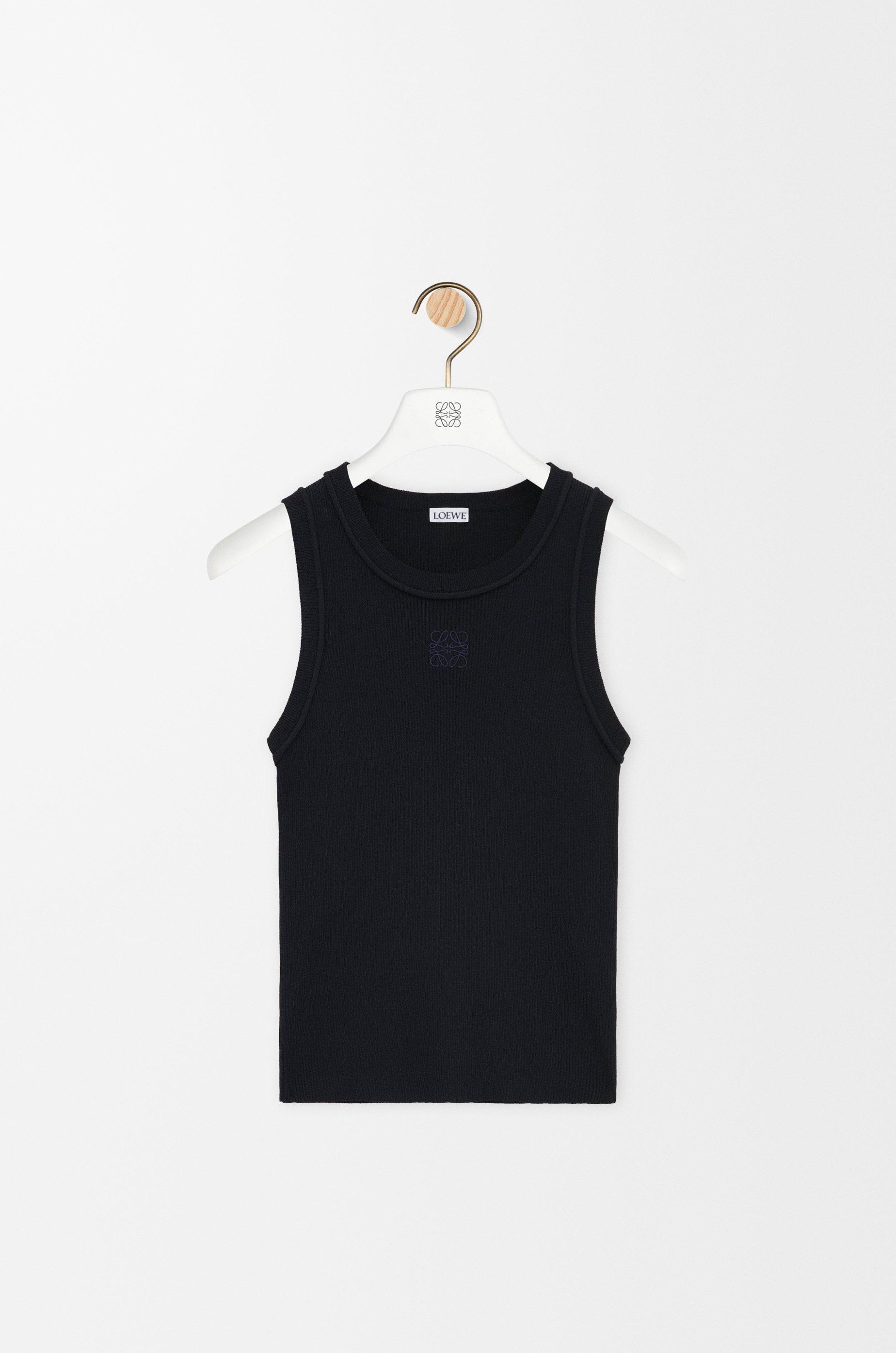 Anagram tank top in stretch viscose by undefined Anagram tank top in stretch viscose by undefined