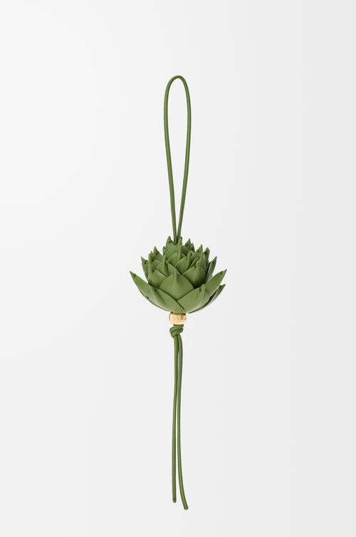 Artichoke charm in classic calfskin by LOEWE