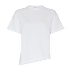 Asymmetrical cotton and polyamide T-shirt by LOEWE