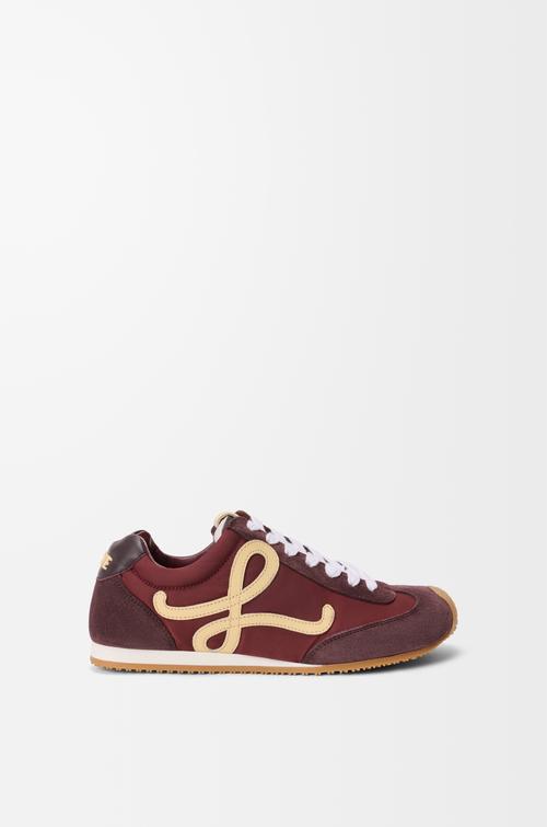 Ballet Runner 2.0 in nylon and suede by LOEWE