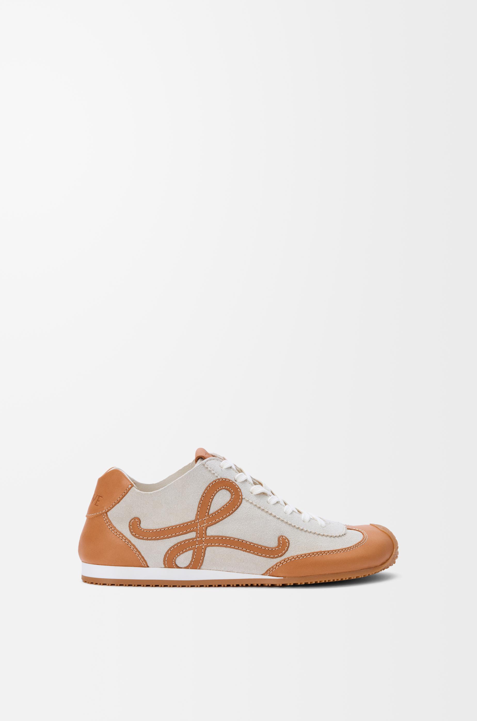 Ballet Runner 2.0 unlined in deerskin and vegetable-tanned calfskin by LOEWE
