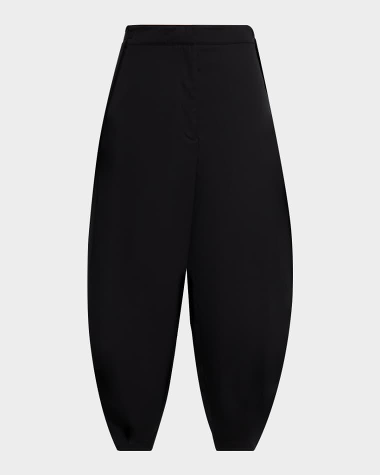 Balloon Wide-Leg Crop Trousers by LOEWE