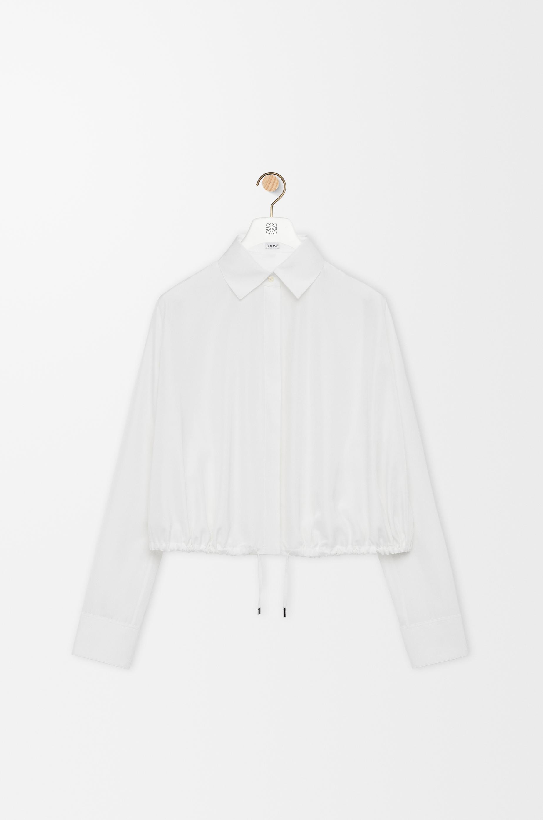 Balloon shirt in silk by LOEWE